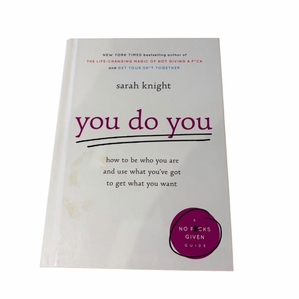 2 for $12 You Do You Book by Sarah Knight Hardcover